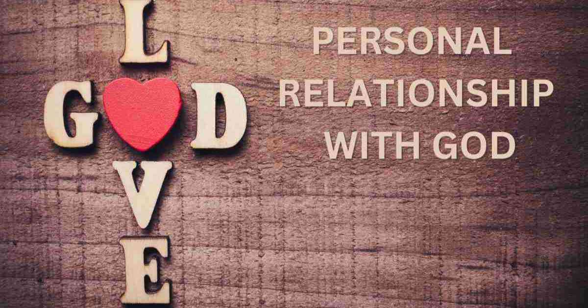 A personal relationship with God is a deeply meaningful and intimate connection between an individual and their concept of a higher power. It goes beyond mere religious practices; it is a constant conversation and communion with the divine. Developing this relationship requires dedication, spiritual discipline, and openness to receiving guidance and enlightenment from God. It involves seeking a deeper understanding of one's purpose in life, finding solace in prayer or meditation, and living in alignment with moral values and virtues. This personal relationship can bring profound peace, joy, and fulfillment as it provides a sense of belonging, support, and guidance throughout life's challenges. However, it should be noted that the nature of this relationship varies across different beliefs and individuals; some might interpret God as omnipotent while others may perceive a more abstract entity. Ultimately, cultivating a personal relationship with God is an intensely interior journey that enriches one's spiritual well-being and offers solace amidst the complexities of existence.